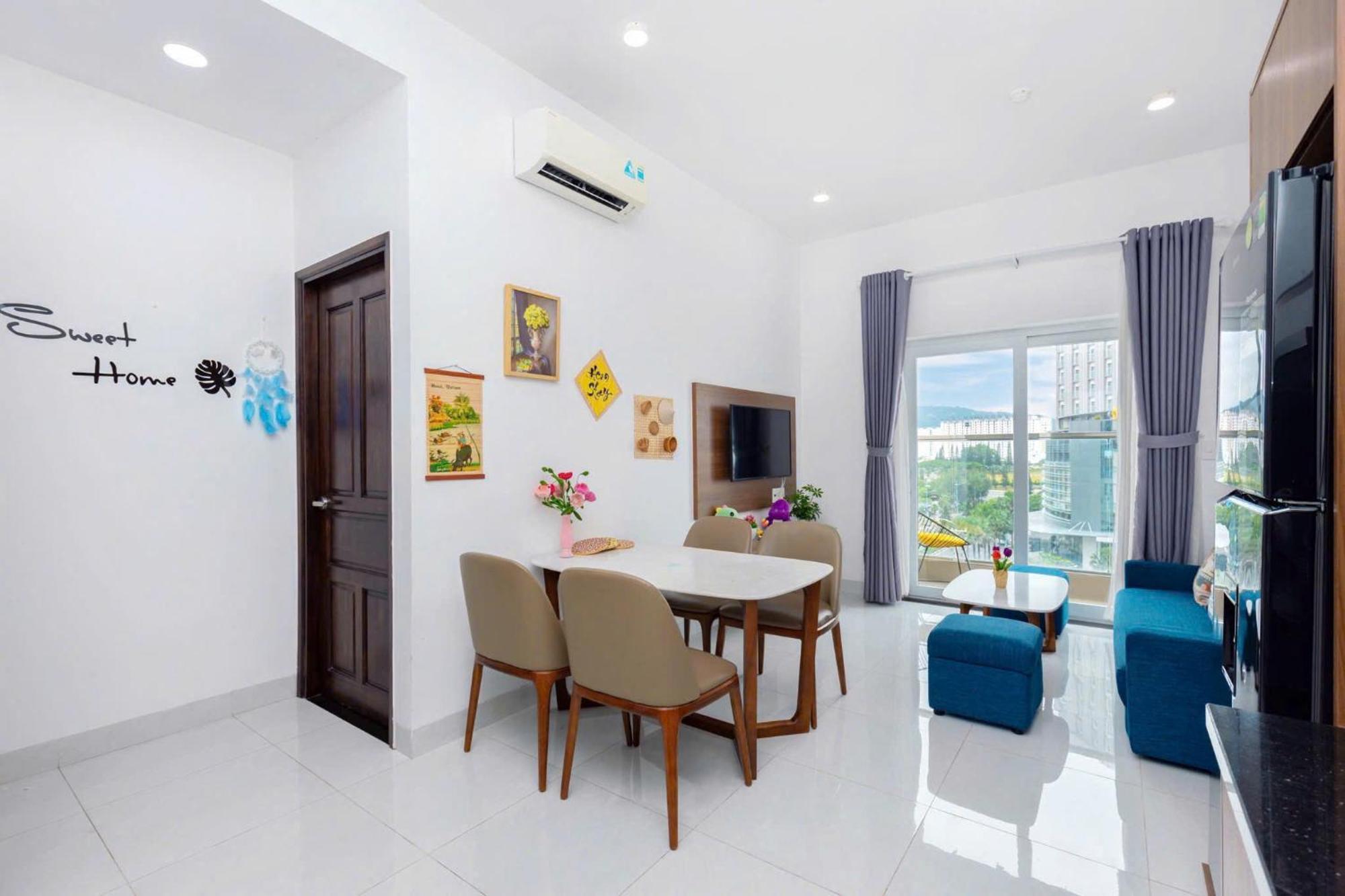 Mermaid Seaview Apartment Vung Tau - Blue Homestay Buitenkant foto