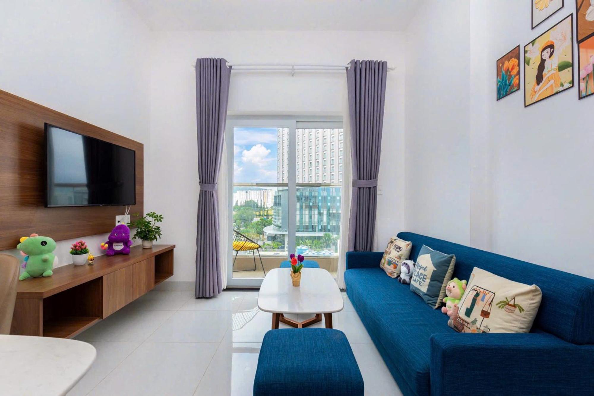 Mermaid Seaview Apartment Vung Tau - Blue Homestay Buitenkant foto