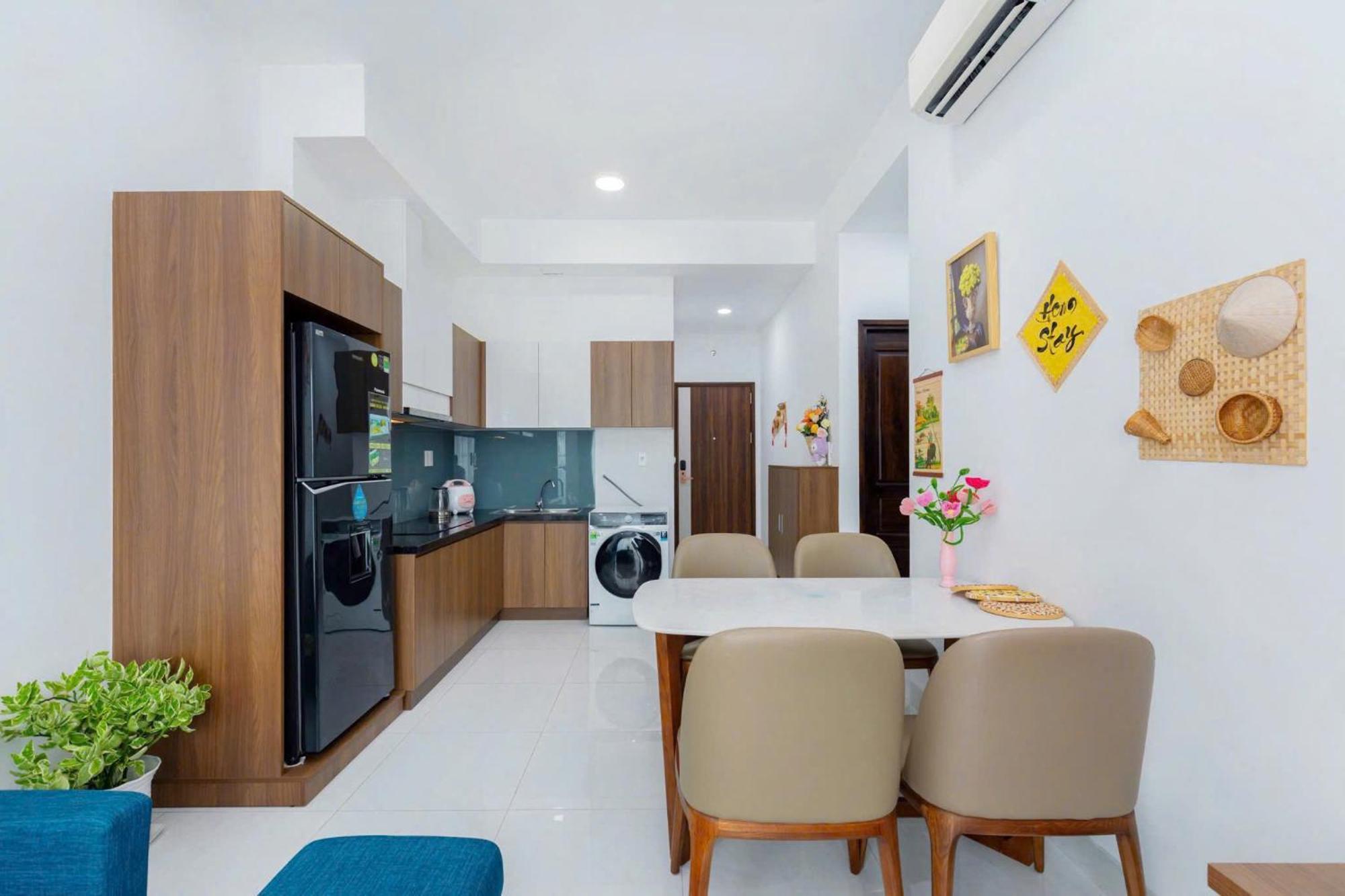 Mermaid Seaview Apartment Vung Tau - Blue Homestay Buitenkant foto