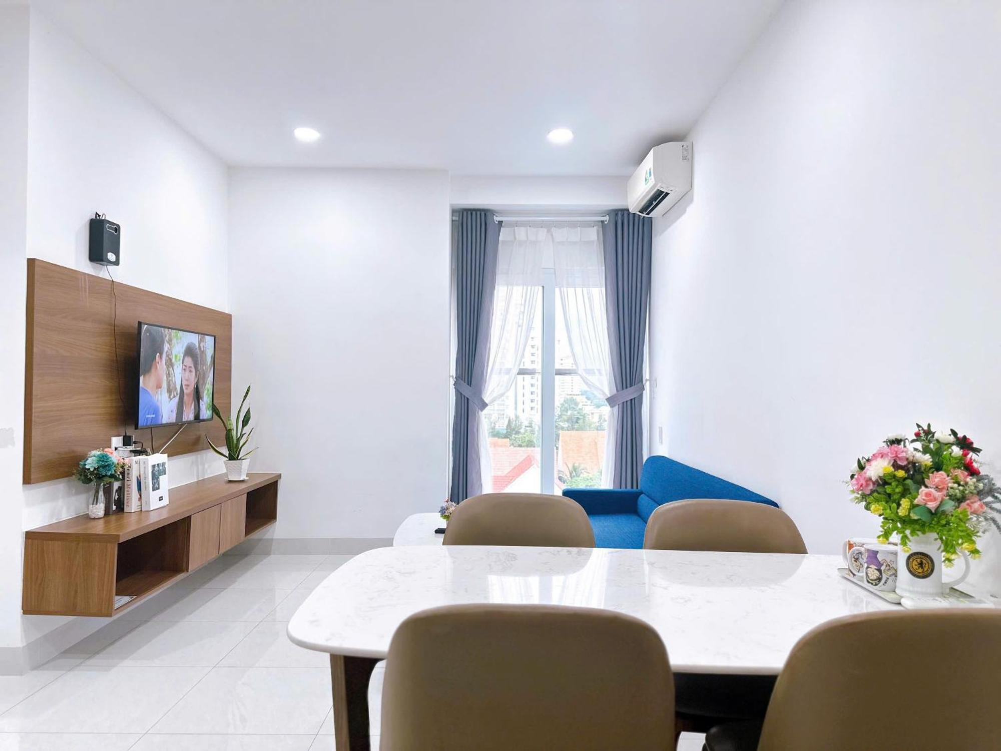 Mermaid Seaview Apartment Vung Tau - Blue Homestay Buitenkant foto