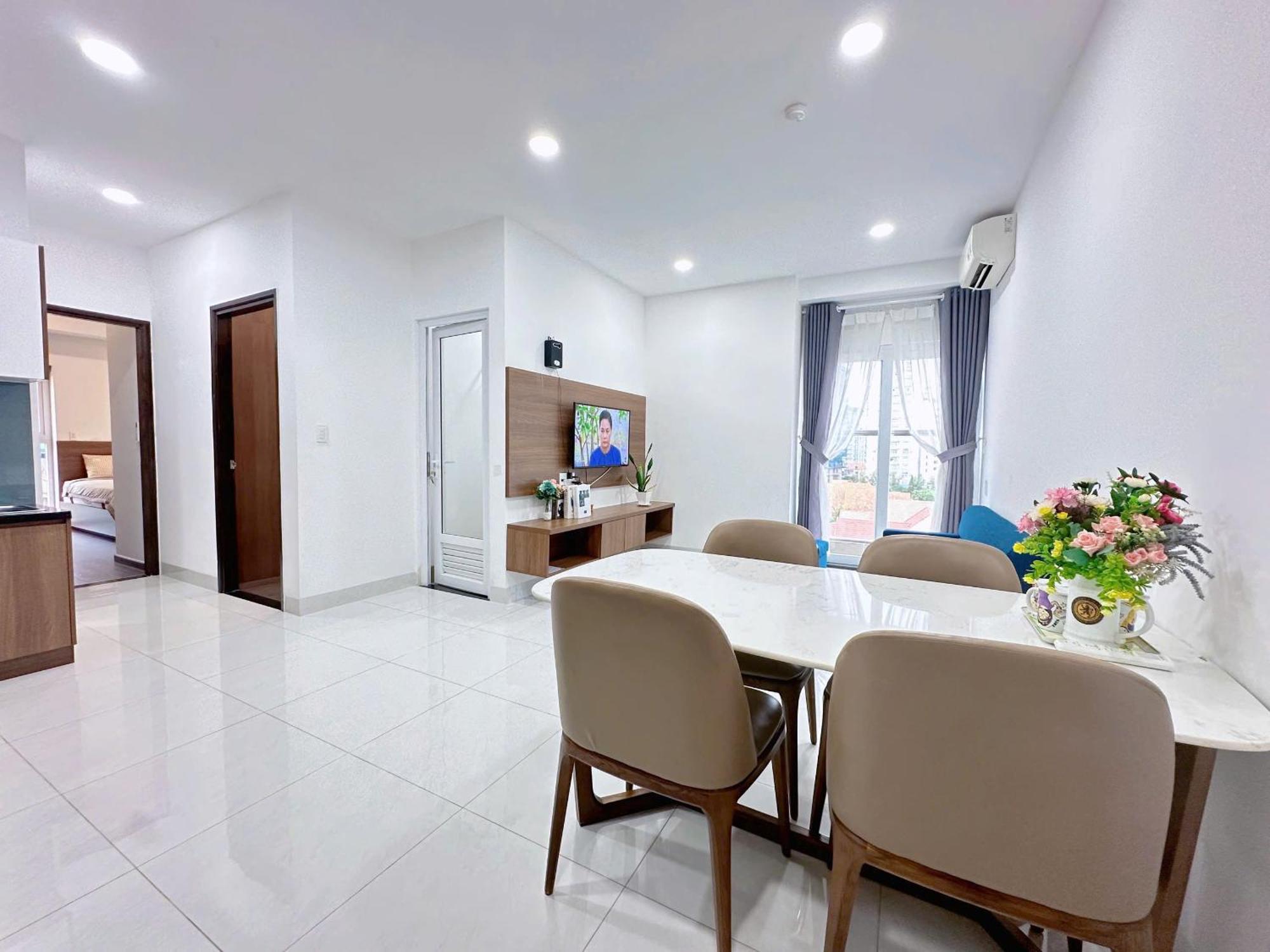 Mermaid Seaview Apartment Vung Tau - Blue Homestay Buitenkant foto