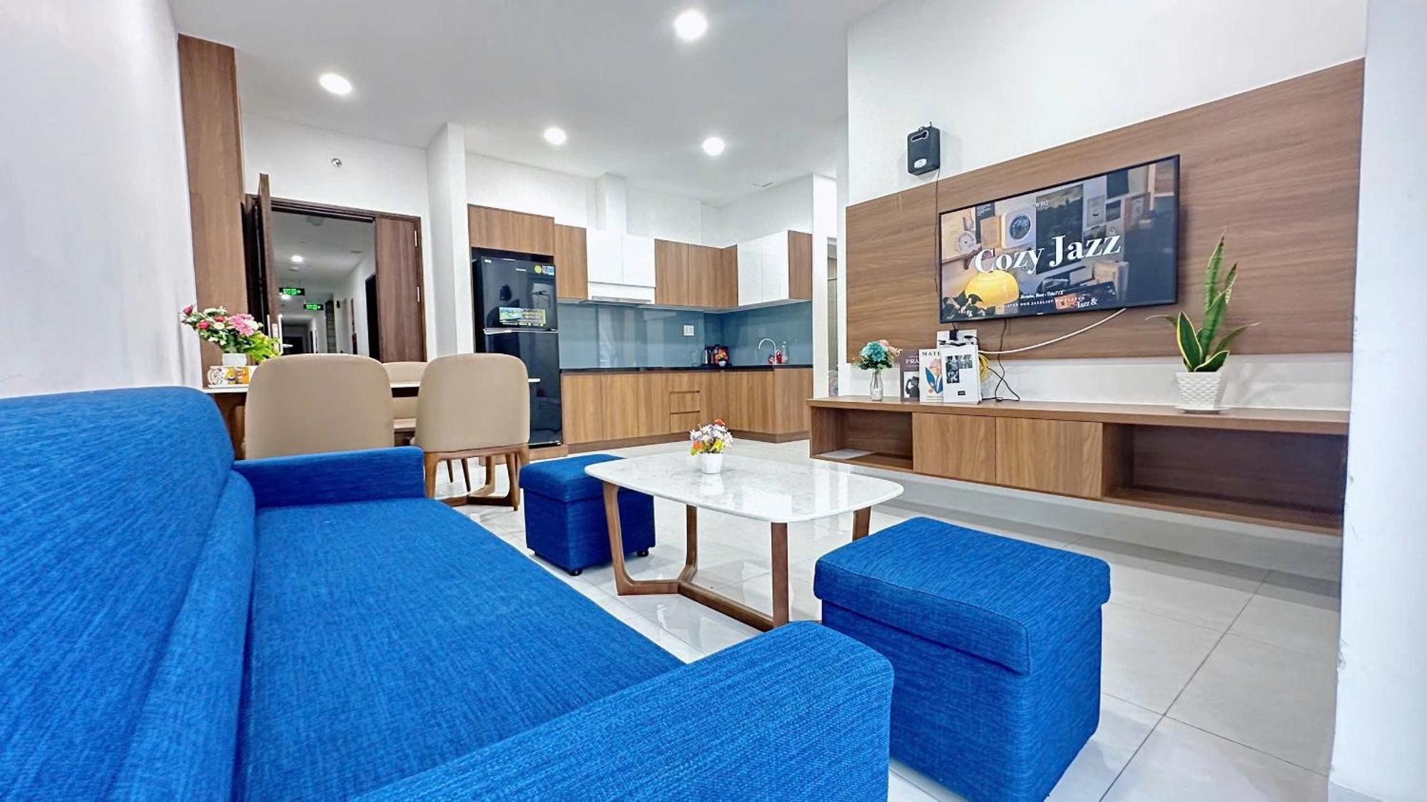 Mermaid Seaview Apartment Vung Tau - Blue Homestay Buitenkant foto