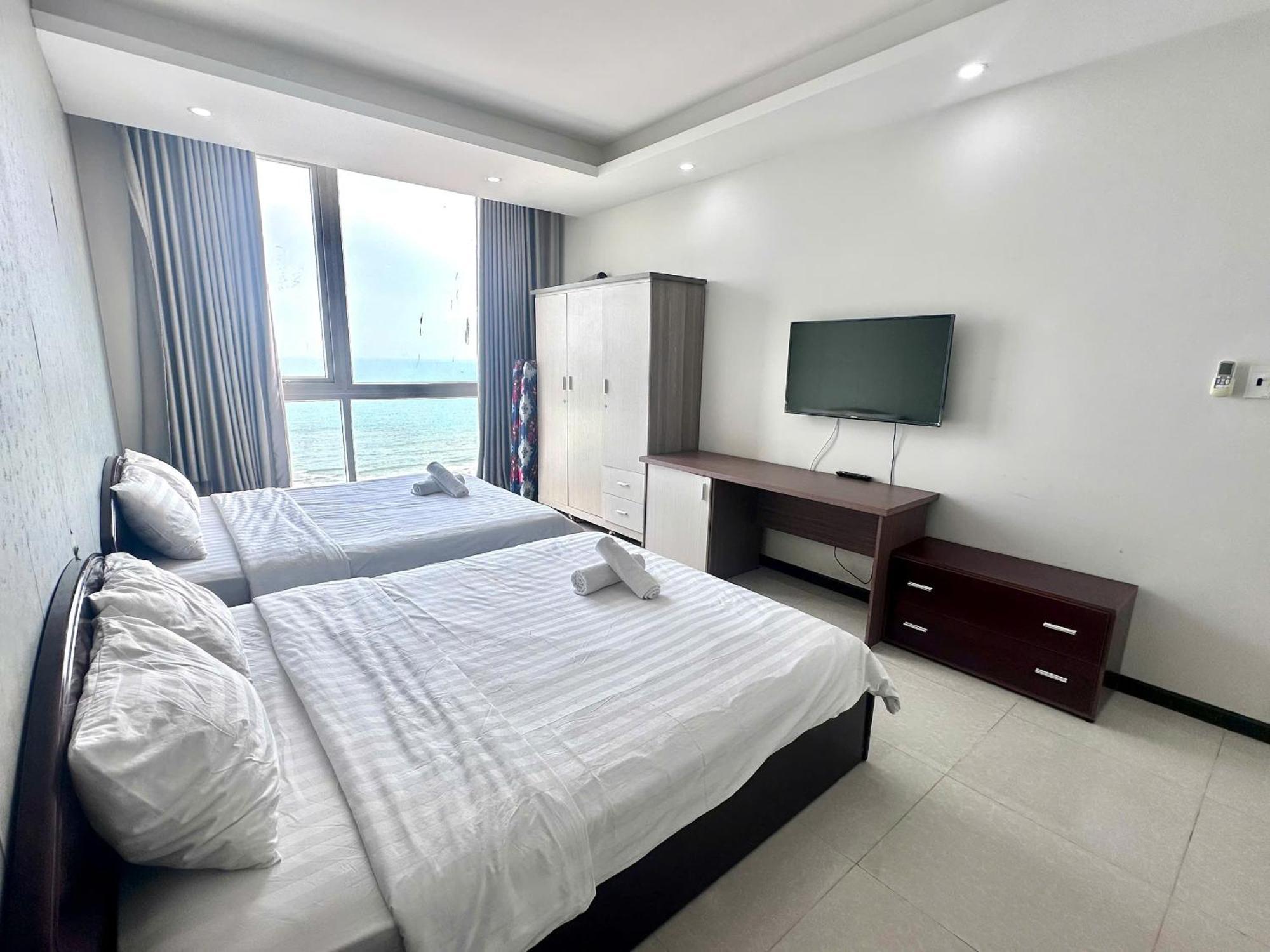 Mermaid Seaview Apartment Vung Tau - Blue Homestay Buitenkant foto